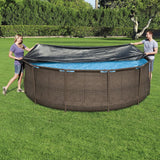 Bestway Couverture de piscine Flowclear 366 cm