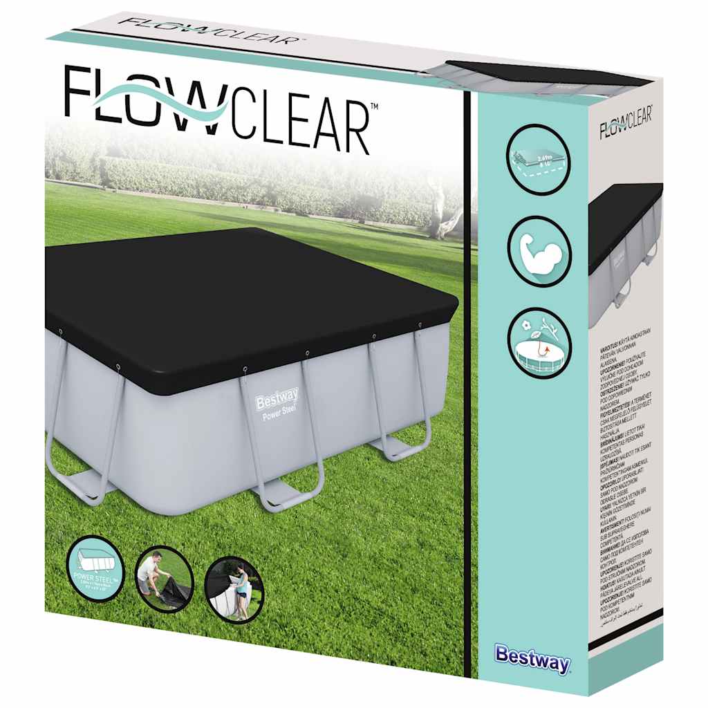 Bestway Flowclear Schwimmbadabdeckung 269 x 179 cm