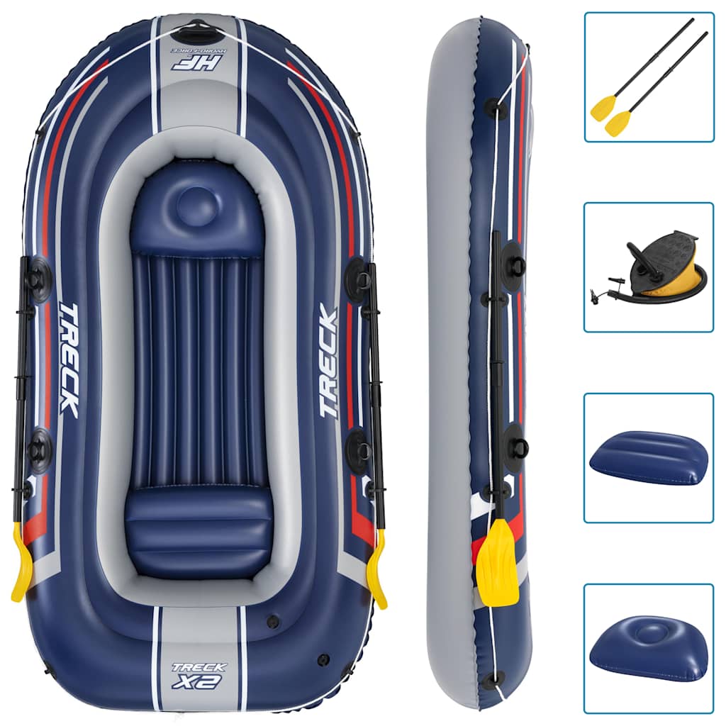 Bestway Schlauchboot mit 2 Rudern und Hydro-Force-Pumpe 255x127 cm