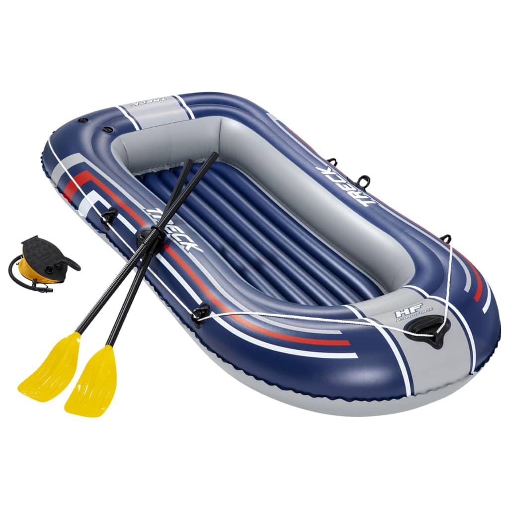 Bestway Hydro-Force Schlauchboot mit Pumpe und Rudern, Blau