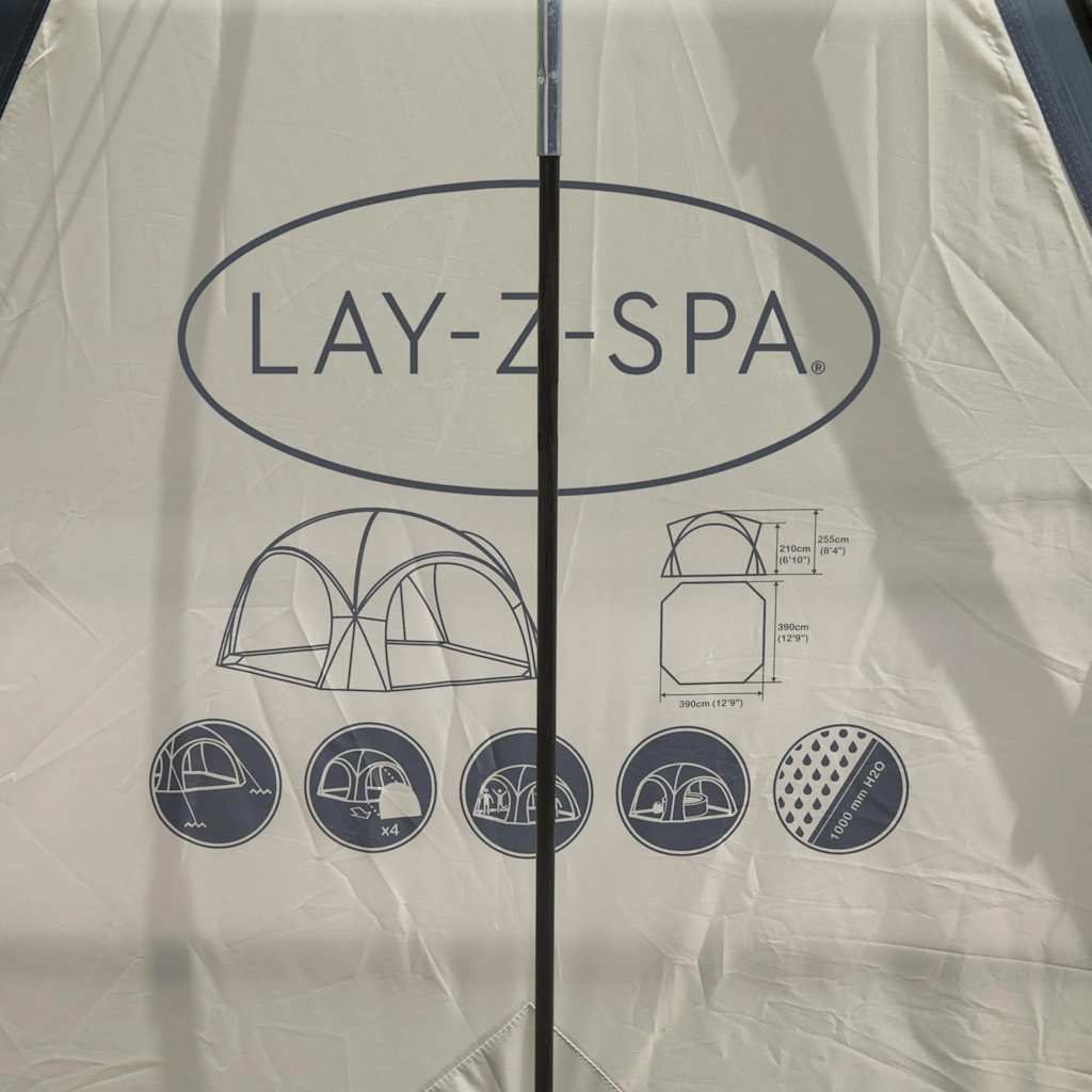 Bestway Tente à dôme Lay-Z-Spa pour spa 390x390x255 cm