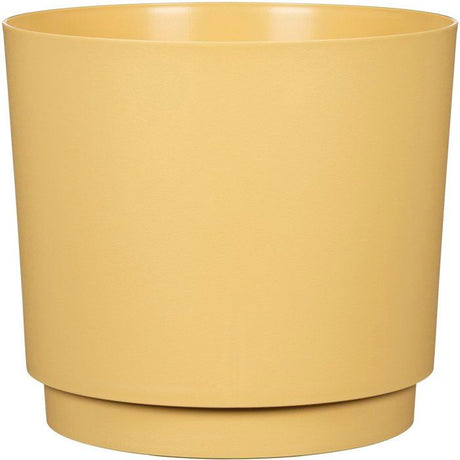 Pot de fleurs rond - DEROMA - 236 - 13 L - Ř 29 cm - Jaune