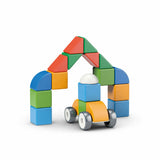 Blocs magnétiques - GEOMAG - Mon petit monde en formes - 25 pieces - Éducatif - Plastique recyclé - Des 12 mois