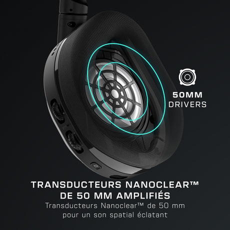 Casque de gaming multi-plateforme sans fil - TURTLE BEACH - Stealth™ 600 XB (Gen 3) - Noir
