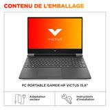 PC Portable Gamer HP Victus 15-fb3012nf - Sans Windows - 15,6 FHD IPS 144Hz - RTX 5060 8Go TGP 75W - Ryzen AI 5 340 - 16Go - 512Go