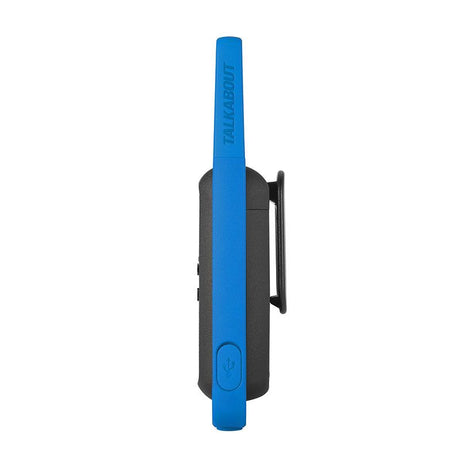 Lot de 2 Talkie Walkie Motorola T62 (Noir/Bleu)