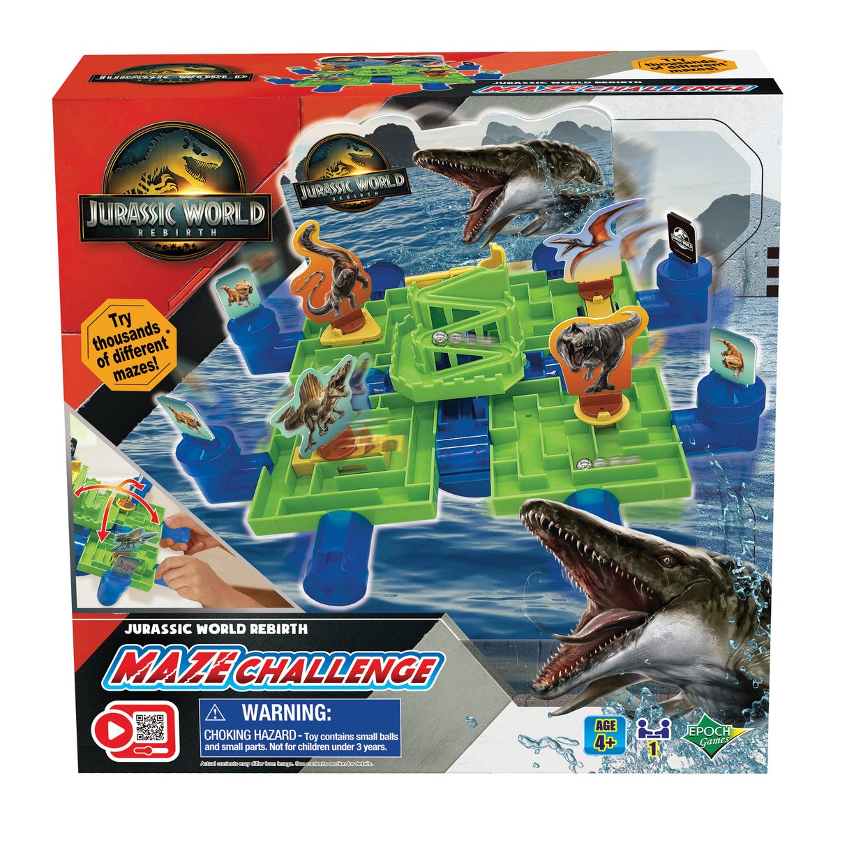 Jurassic World – Maze Game - movie - EPOCH Games - 7566