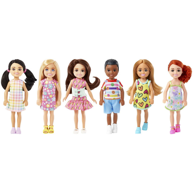 Assortiment de 6 poupées Chelsea et amis - Barbie - Fille - A partir de 3 ans
