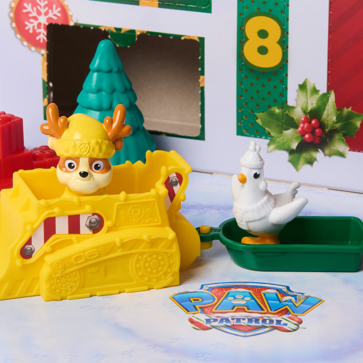 Calendrier de l'Avent - 24 surprises - Figurines et accessoires - des 3 ans - La Pat'Patrouille