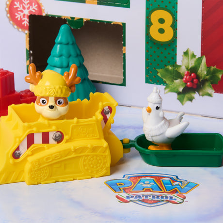 Calendrier de l'Avent - 24 surprises - Figurines et accessoires - des 3 ans - La Pat'Patrouille