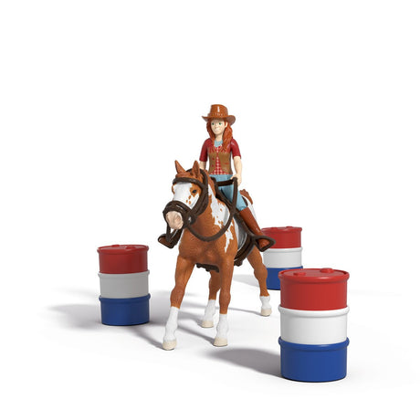 Figurine L'aventure western de Hannah, Schleich 42775 Horse Club, des 5 ans