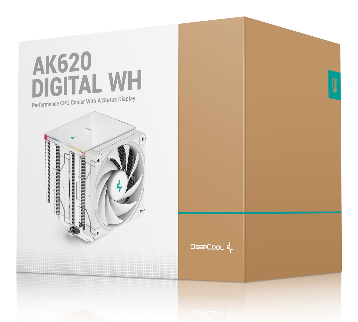 Ventilateur pour processeur DeepCool AK620 Digital RGB (Blanc)