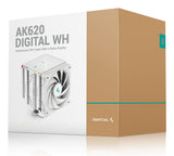Ventilateur pour processeur DeepCool AK620 Digital RGB (Blanc)