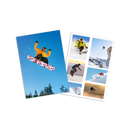 Papier Photo Brillant HP - 20 feuilles A3 - Compatible avec HP Photosmart - Jet d'encre