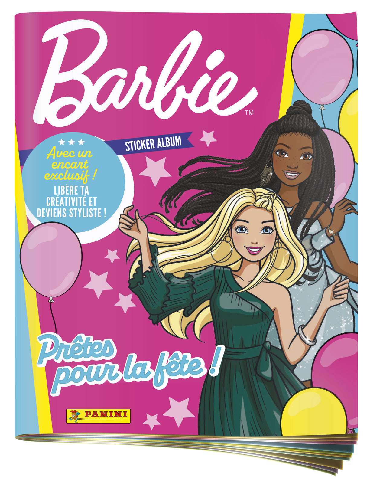 Album - PANINI - Barbie 65e Anniversaire - 192 stickers - Effets spéciaux inclus
