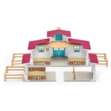 Centre équestre modulable de Lakeside pour chevaux, coffret figurines avec 115 éléments, Schleich 42567 Horse Club