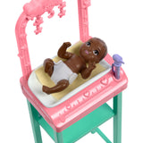 Barbie-Coffret Barbie Pédiatre-Poupée Blonde Et Poupée Bébé - 3 ans+- JCR72