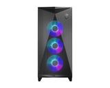 Boitier Moyen Tour ATX MSI MPG Gungnir 300R Airflow RGB avec panneaux vitrés (Noir)