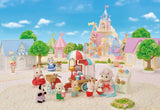 Figurine miniature - SYLVANIAN FAMILIES - La maman mouton et son stand de popcorn