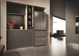 Réfrigérateur multi-portes - HAIER - HFR3718ENMM - Classe E - 402 L (262 + 140) - 37 dB - Inox