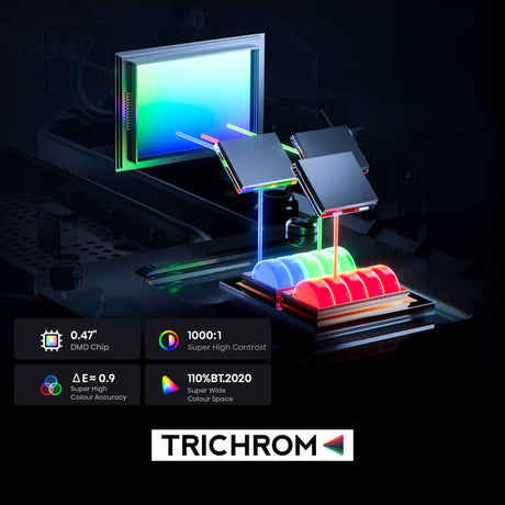 Vidéoprojecteur - HISENSE - M2SE Pro - 4K UHD - Triple Laser Trichroma - 1150 ANSI Lumens - Smart TV VIDAA - Dolby Vision
