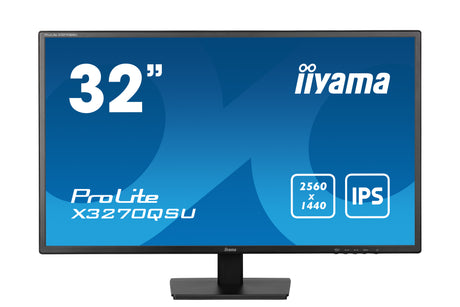 Ecran PC - IIYAMA - 32 - QHD - 100Hz - Dalle IPS - 3ms - X3270QSU-B1