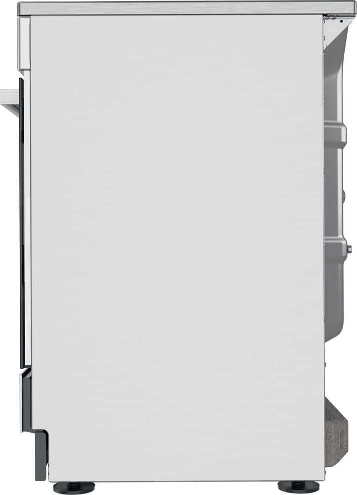Cuisiniere a induction - WHIRLPOOL - WS68IB8ACX/FR/1 - 4 foyers - 2900 W - L60 cm - Inox
