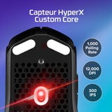Souris Gaming Sans Fil - HyperX Pulsefire Haste 2 Core - pour PC - Noir