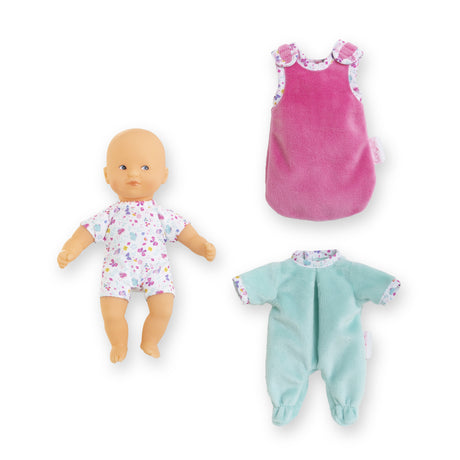 Poupon - COROLLE - Mini Calin Bonne Nuit Papillons - 20 cm - 2 accessoires - des 18 mois