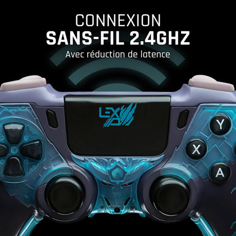 Manette de jeu sans fil Lexip Tsume Naruto Shippuden Kakashi Kamui (Noir)