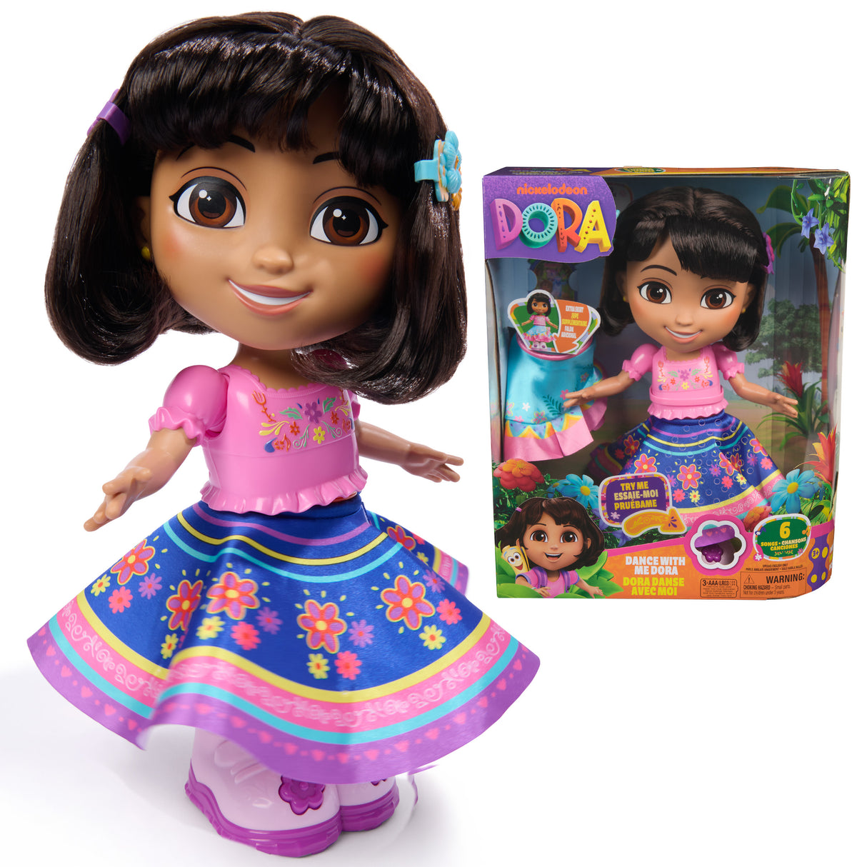 Poupée Dora Danse Avec Moi Dora L'Exploratrice