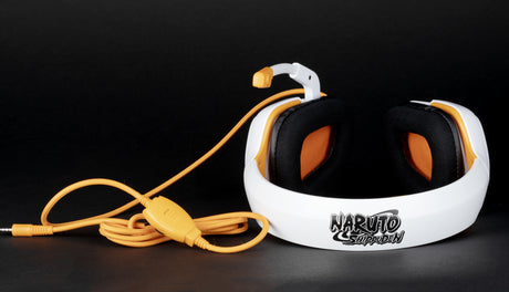Casque gaming - Filaire - PS4, PS5, Switch, Xbox One et Series X|S - Konix - Naruto Shippuden - Microphone - Câble 1,5 m - Naruto
