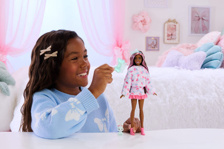 Cutie Reveal - Lapin bleu  - Barbie - JJP65