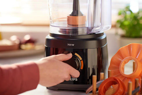 Robot de cuisine multifonction - PHILIPS - HR7320/00 - Série 3000 - 700W - bol de 2.1L - Blanc