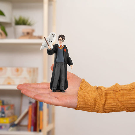 Figurine Harry et Hedwige, Harry Potter, pour enfants des 6 ans, Schleich 42633 Harry Potter, Univers WIZARDING WORLD