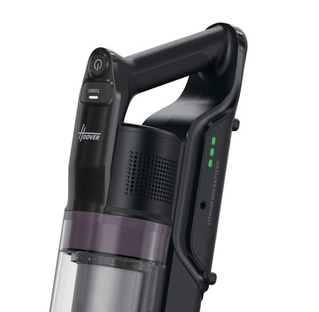 Aspirateur Balai sans fil - HOOVER HF1P10H - 40 AW - Ecran LED - Noir / Pastel violet