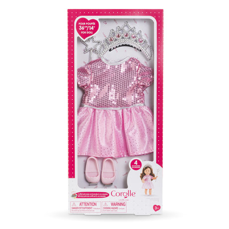 Coffret Princesse anniversaire - COROLLE - Pour poupée 36 cm - Des 3 ans