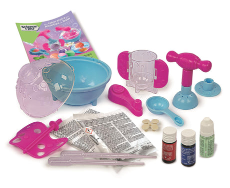 Mon laboratoire des bombes de bain - Clementoni - Science & Jeu - Jeux Scientifiques