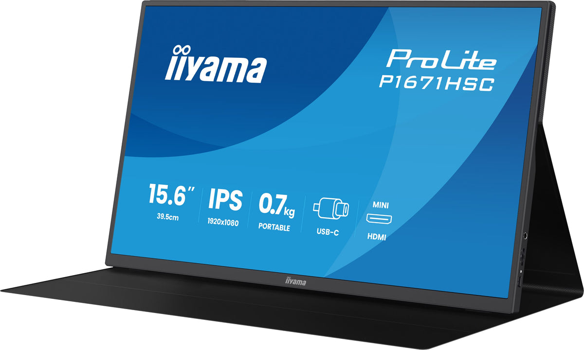 Ecran PC Portable - IIYAMA - 16 - Full HD - Dalle IPS - 8ms - Prolite P1671HSC-B1