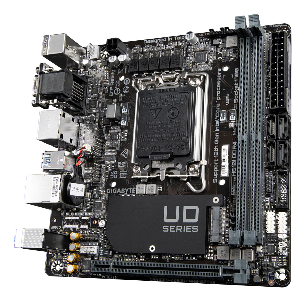 Carte mere - GIGABYTE - H610I DDR4