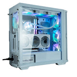 Boitier Moyen Tour E-ATX Zalman Z10 Duo avec panneaux vitrés (Blanc)