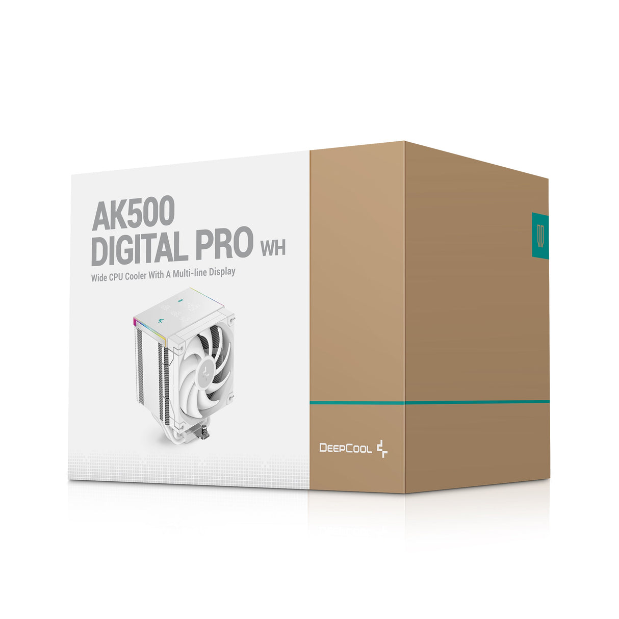 Ventilateur pour processeur DeepCool AK500 Digital Pro RGB (Blanc)