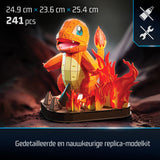 4D Build - Puzzle 3D - Salameche Pokémon - 241 pieces - 26cm - des 12 ans