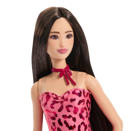 Fashionista - Fete rose leopard - Barbie - JJN59