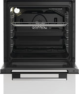 Cuisiniere vitrocéramique - WHIRLPOOL - W5V5LCW - 4 foyers - 7900 W - L50 cm - Blanc
