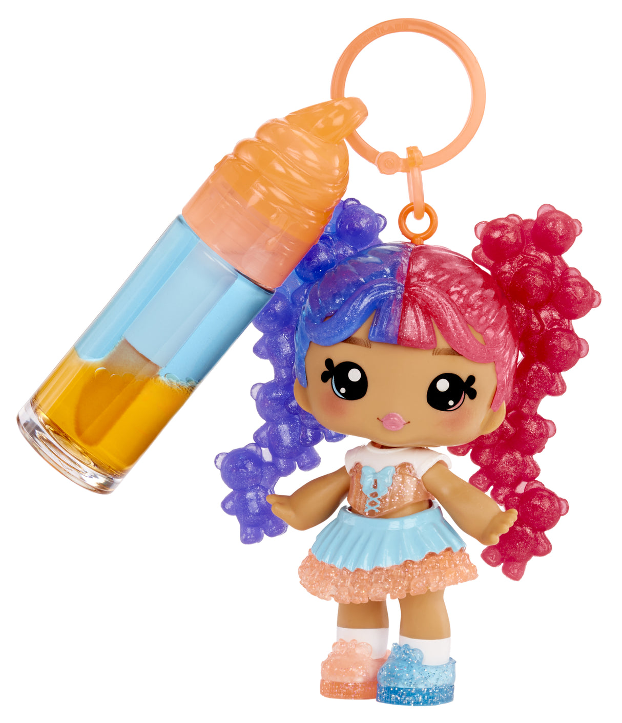 Yummiland Lip Gloss Doll - Color Change Combo -  Gwen Gummybear
