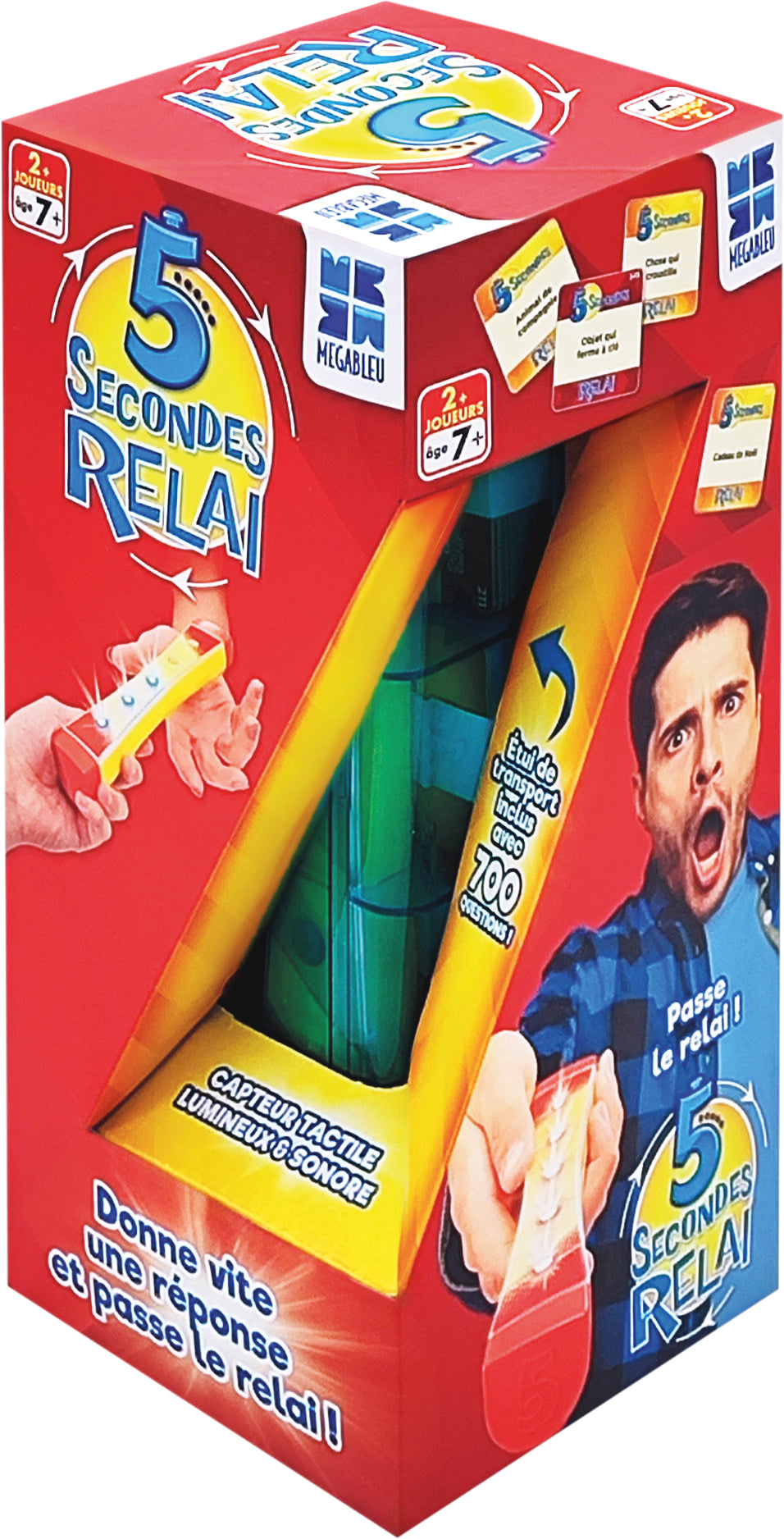 5 SECONDES RELAI - MEGABLEU - Jeu de société électronique