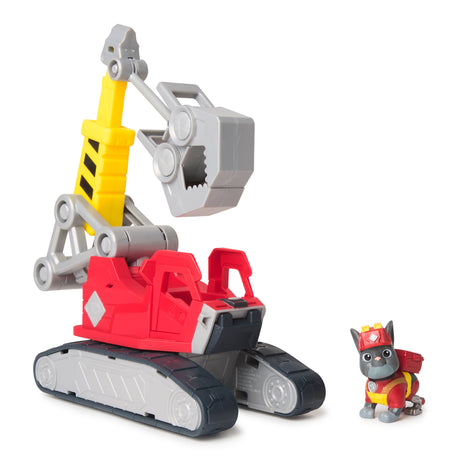 Ruben & Compagnie - Figurine Charlie + véhicule grue - des 4 ans - La Pat'Patrouille