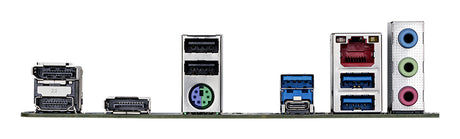 Carte mere - GIGABYTE - B650M D3HP - Socket AM5 - DDR5 jusqu'a 7600 MHz - 2.5 GbE LAN
