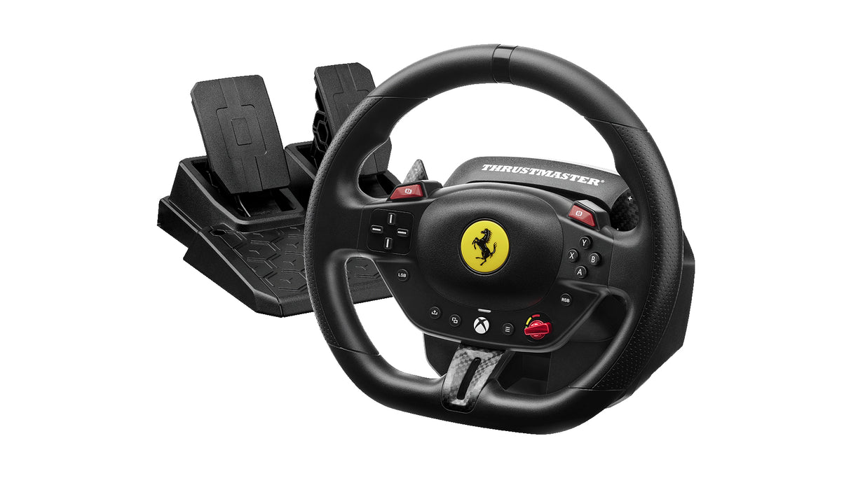 Volant + pédalier - THRUSTMASTER - T98 Ferrari 296 GTS - Pour XBOX et PC - Noir
